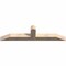 Ekena Millwork Portland Smooth Timber Gable Bracket, Douglas Fir, 72"W x 18"H x 5 1/2"D x 5 1/2"F, 6/12 Pitch GBW072X18X0606POR00SDF - alternate 5